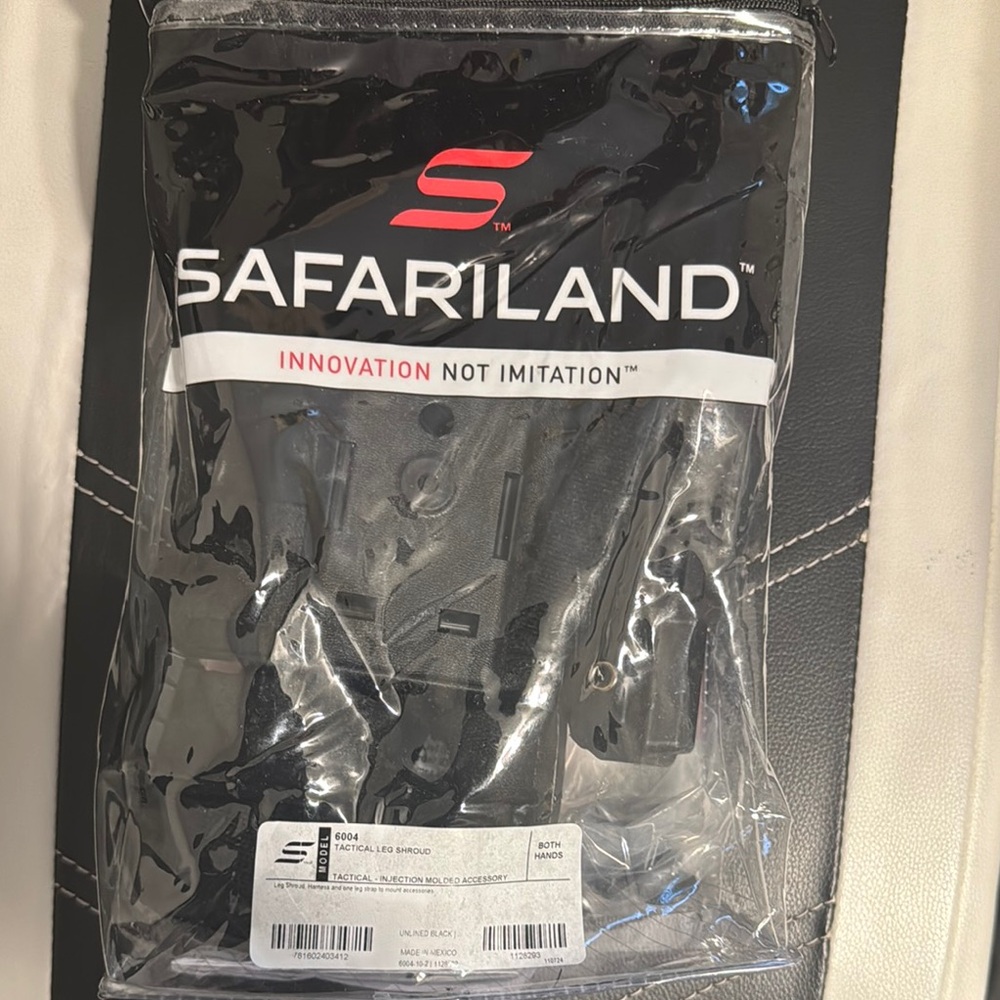 Safariland Black Tactical Holster (Model-6004-10) Used-Good
